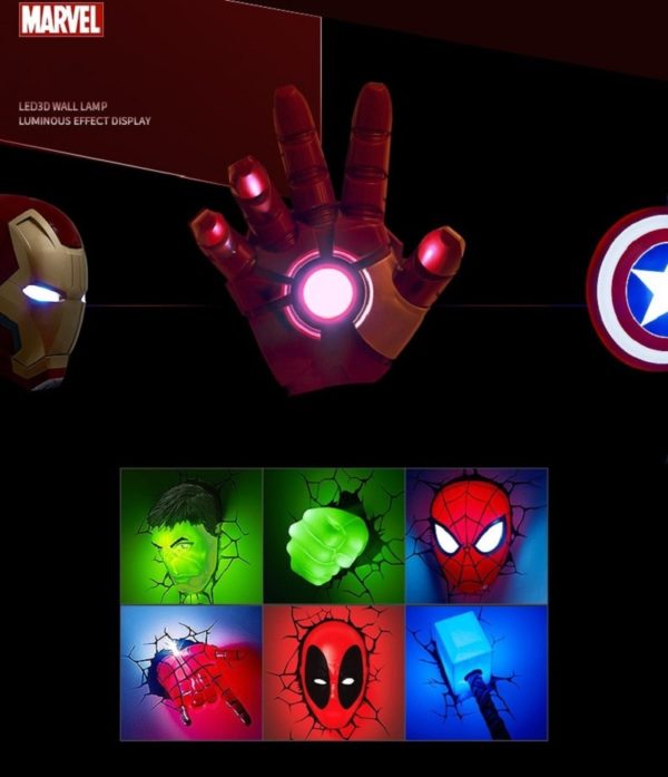 Veilleuse LED Avengers  2