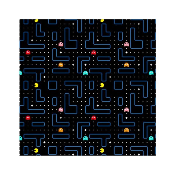 Toile de Peinture Abstraite Pacman. 6