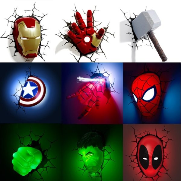 Veilleuse LED Avengers